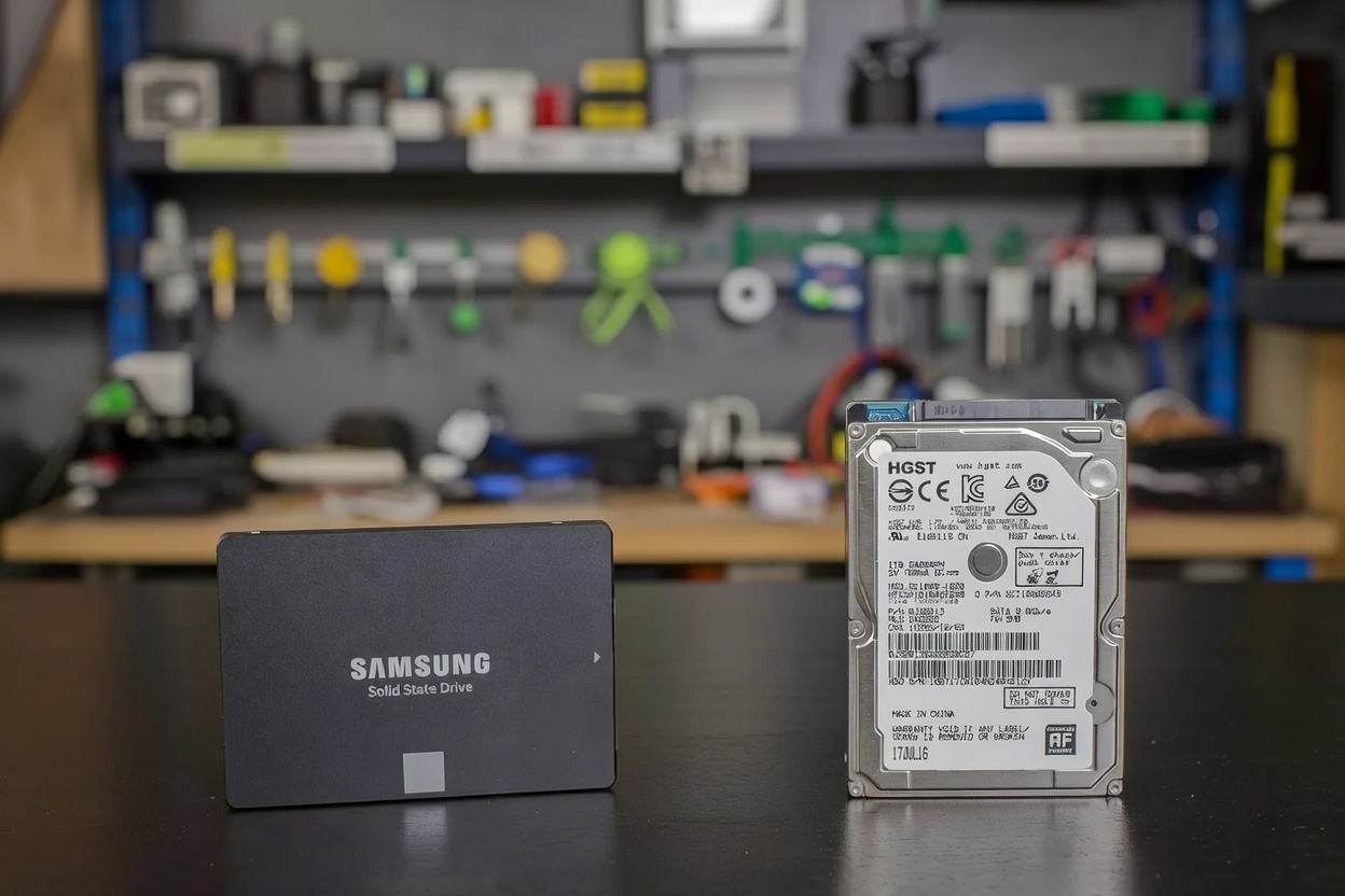 Porównanie starego HDD i nowego SSD w PlayStation 4 Slim