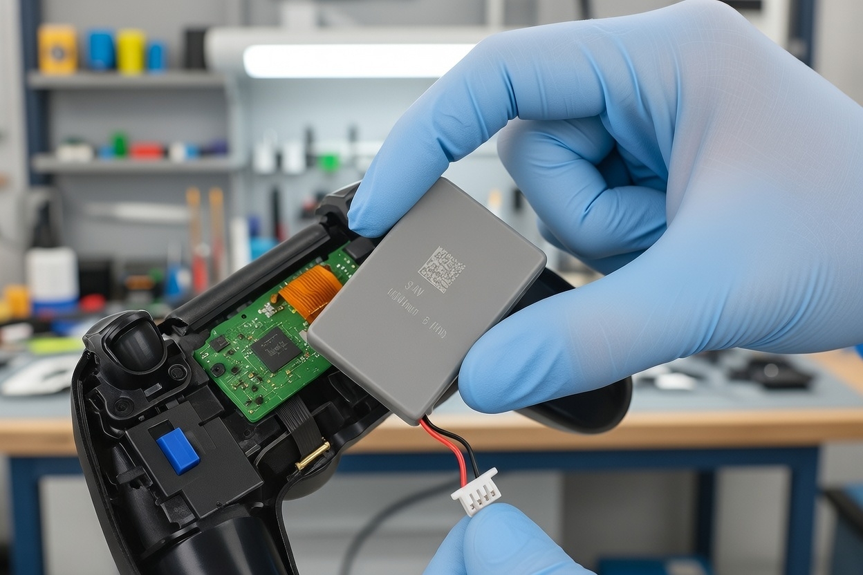 Zużyta lub spuchnięta bateria DualShock 4 – typowy problem