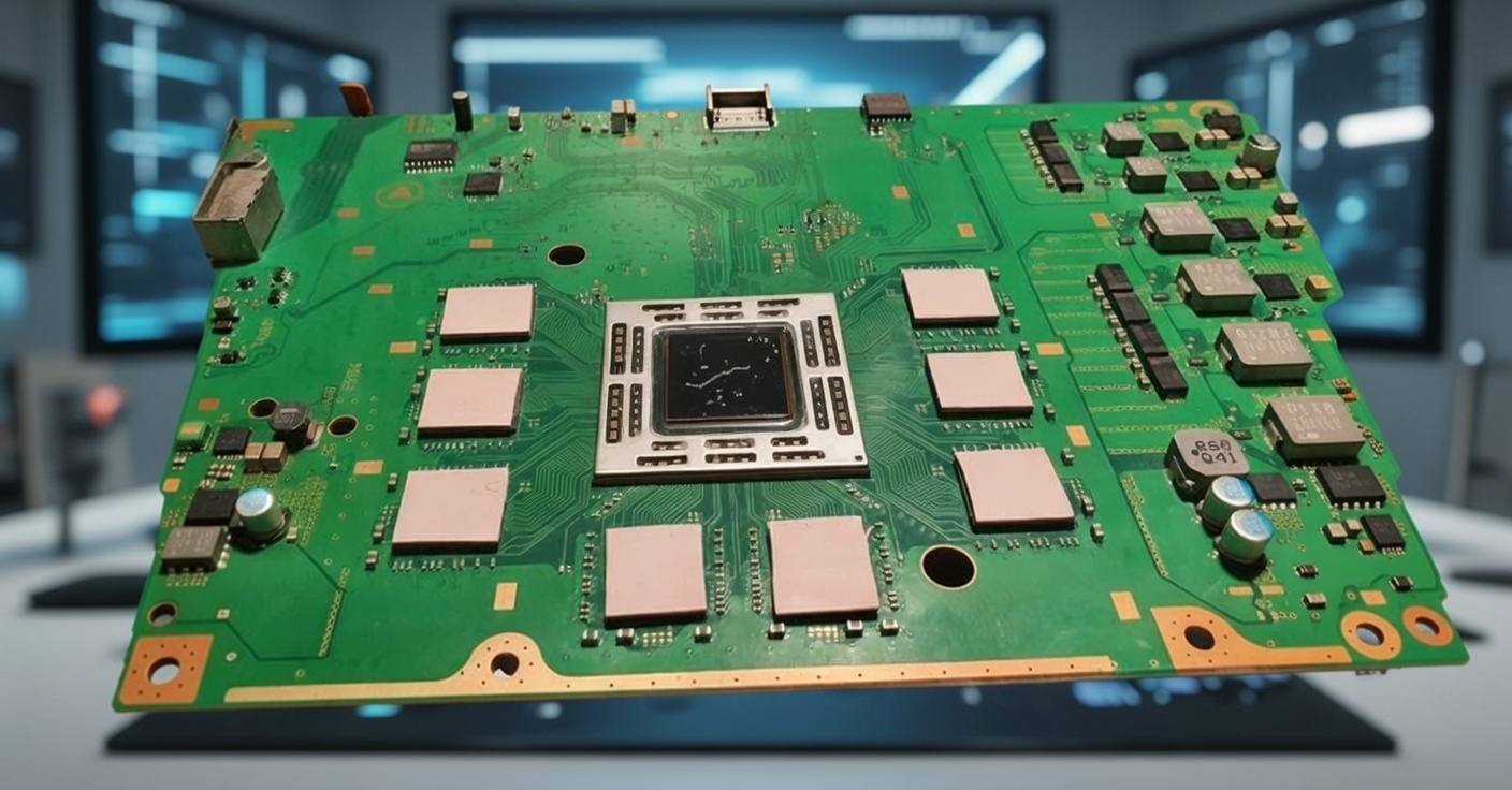 Wnętrze PlayStation 4 po **czyszczeniu i wymianie pasty termicznej**