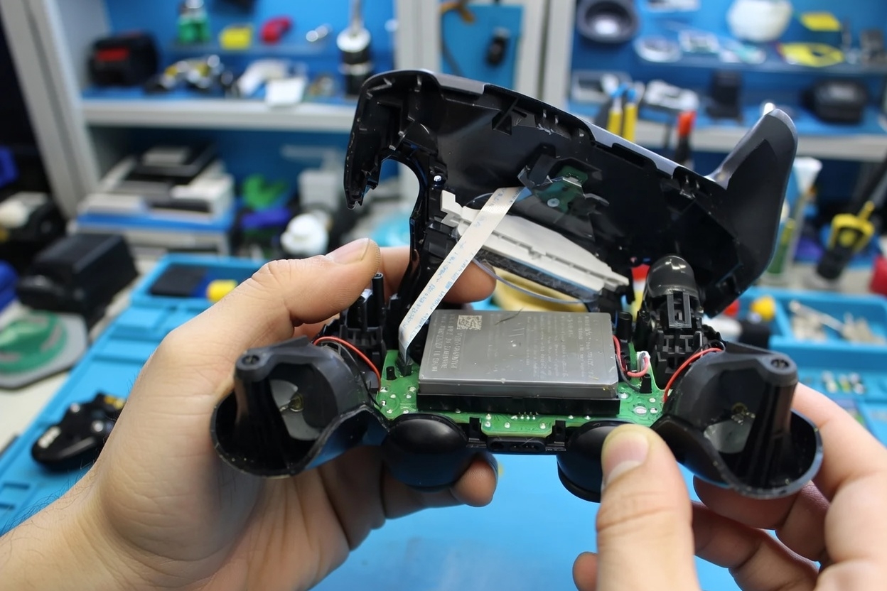 Proces pełnego czyszczenia pada DualShock 4