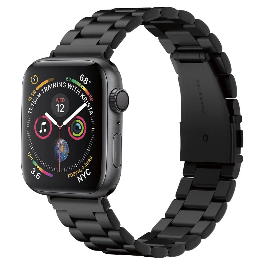 Pasek Spigen Band Modern Fit do Apple Watch czarny