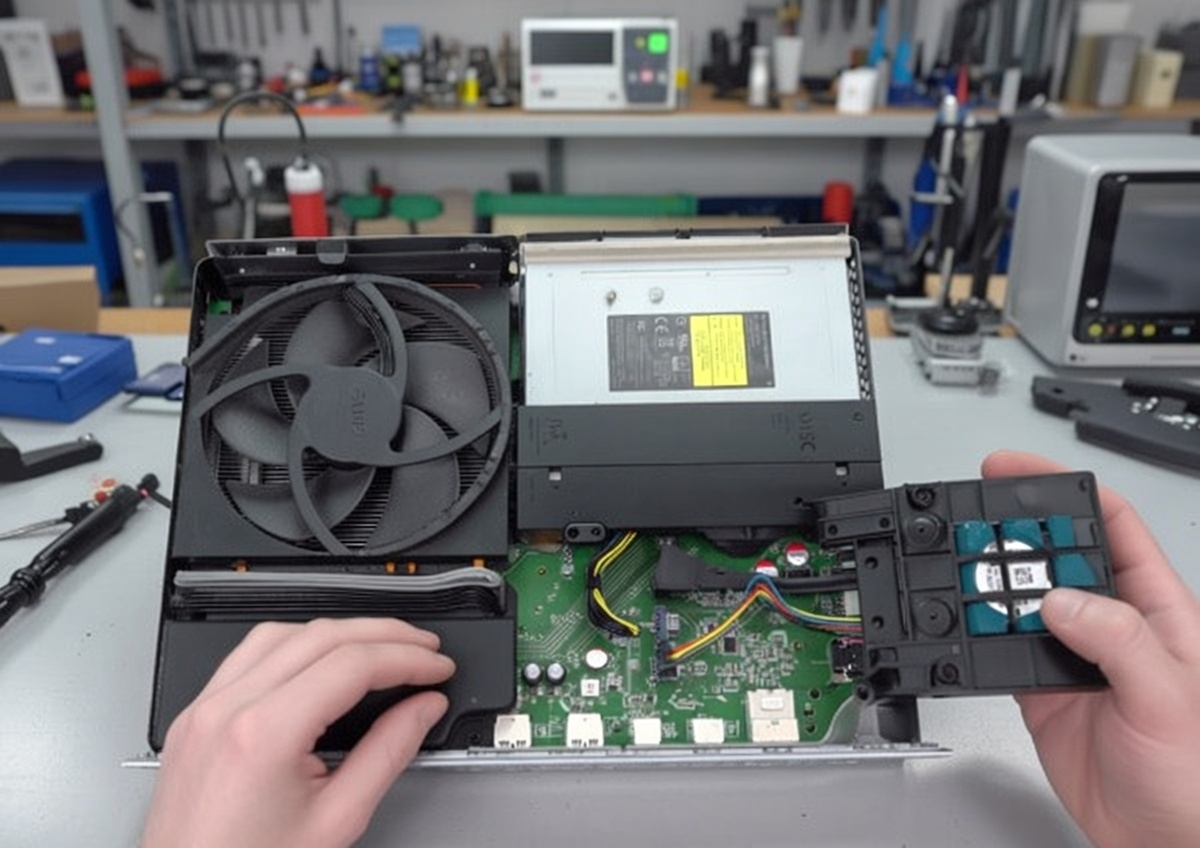 Proces wymiany dysku twardego / SSD w Xbox One