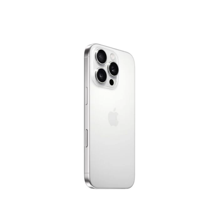 iPhone 16 Pro White Titanium - widok z tyłu