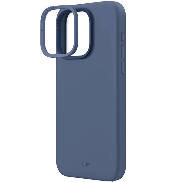 Uniq Lino Hue Magclick Etui Granatowy iPhone 15 Pro Max