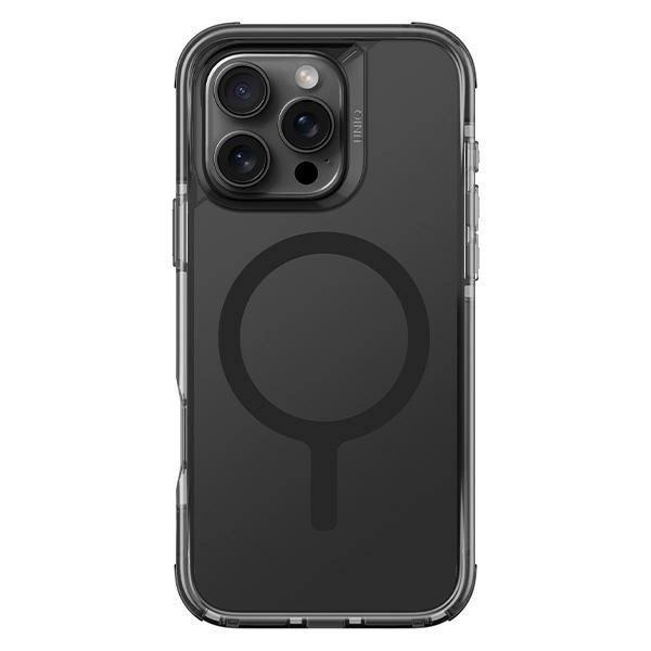 Uniq Combat iPhone 16 Pro Max Magclick Case - Black/Carbon Black