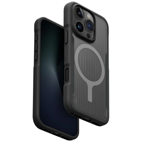 Etui UNIQ Combat Active MagClick Czarny do iPhone 16 Pro Max