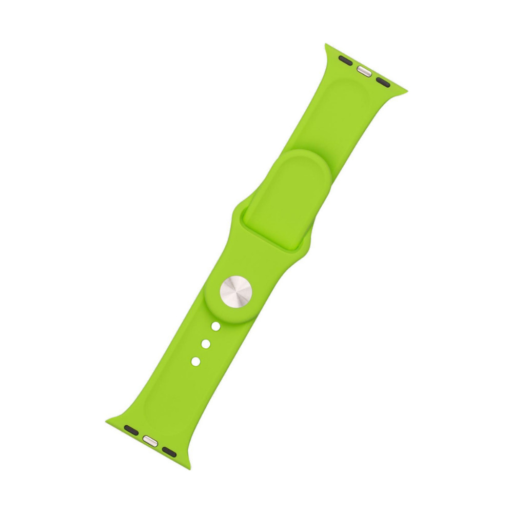 Apple Watch Sport Band Lime Green z tyłu
