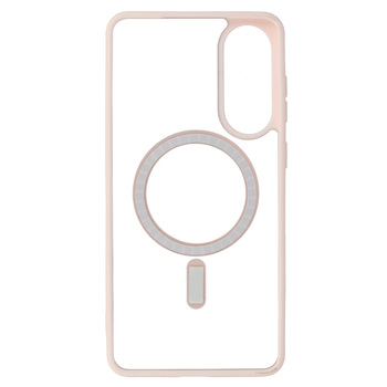 Galaxy S25 Edge w etui MagSafe różowym