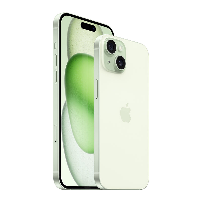 iPhone 15 Green - Widok Boczny