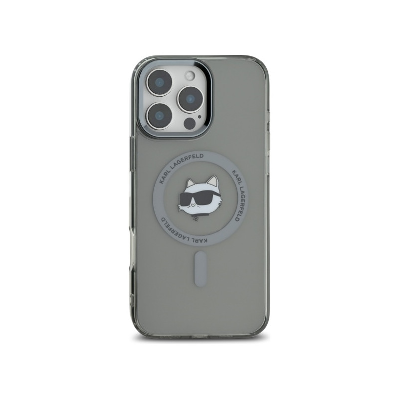 Karl Lagerfeld Hardcase IML Metal Choupette Head MagSafe