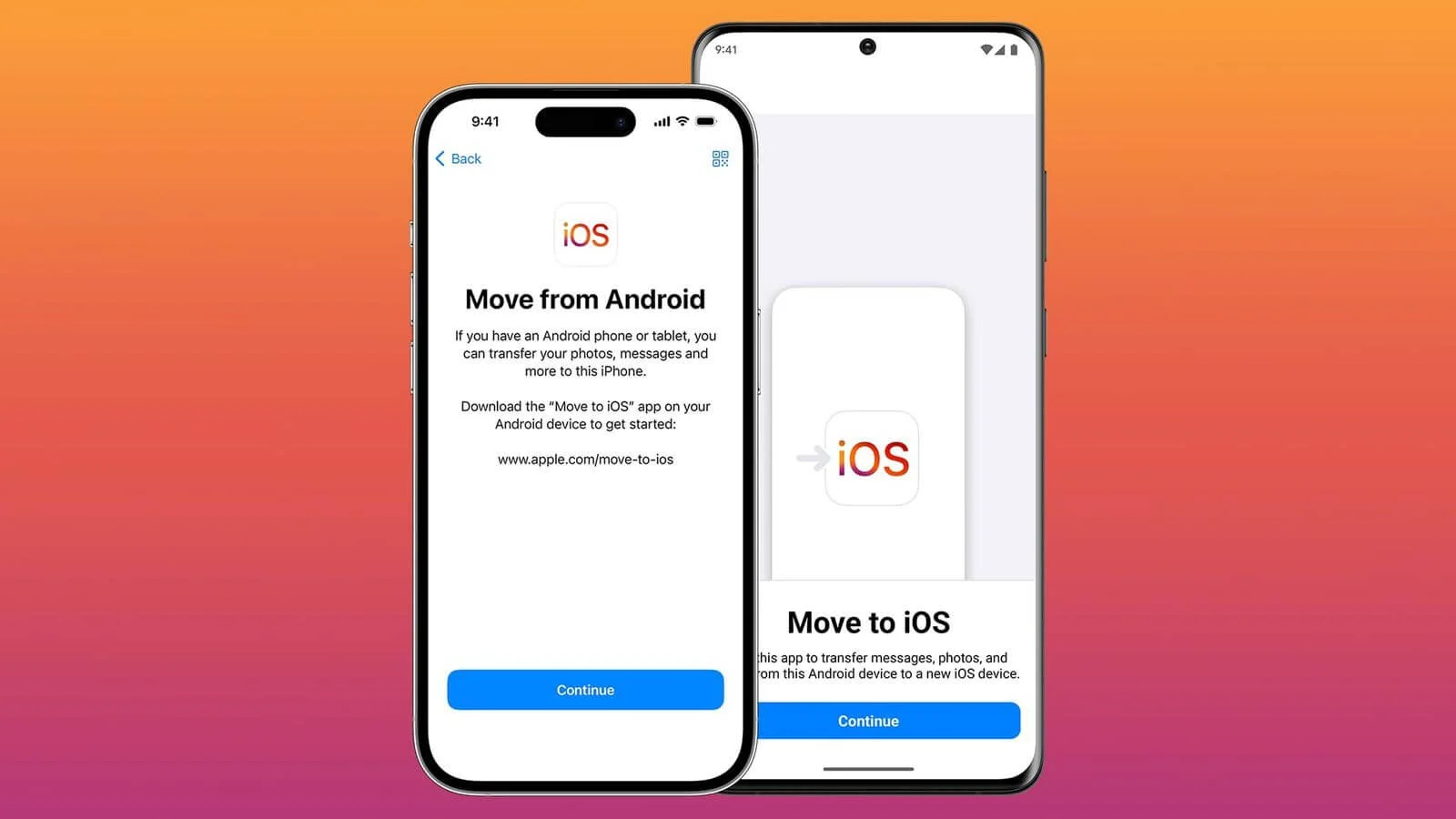 Apple Move to iOS — aktualizacja