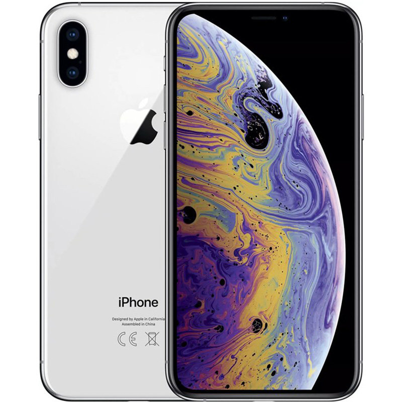 iPhone Xs 64 Gb w kolorze srebrnym