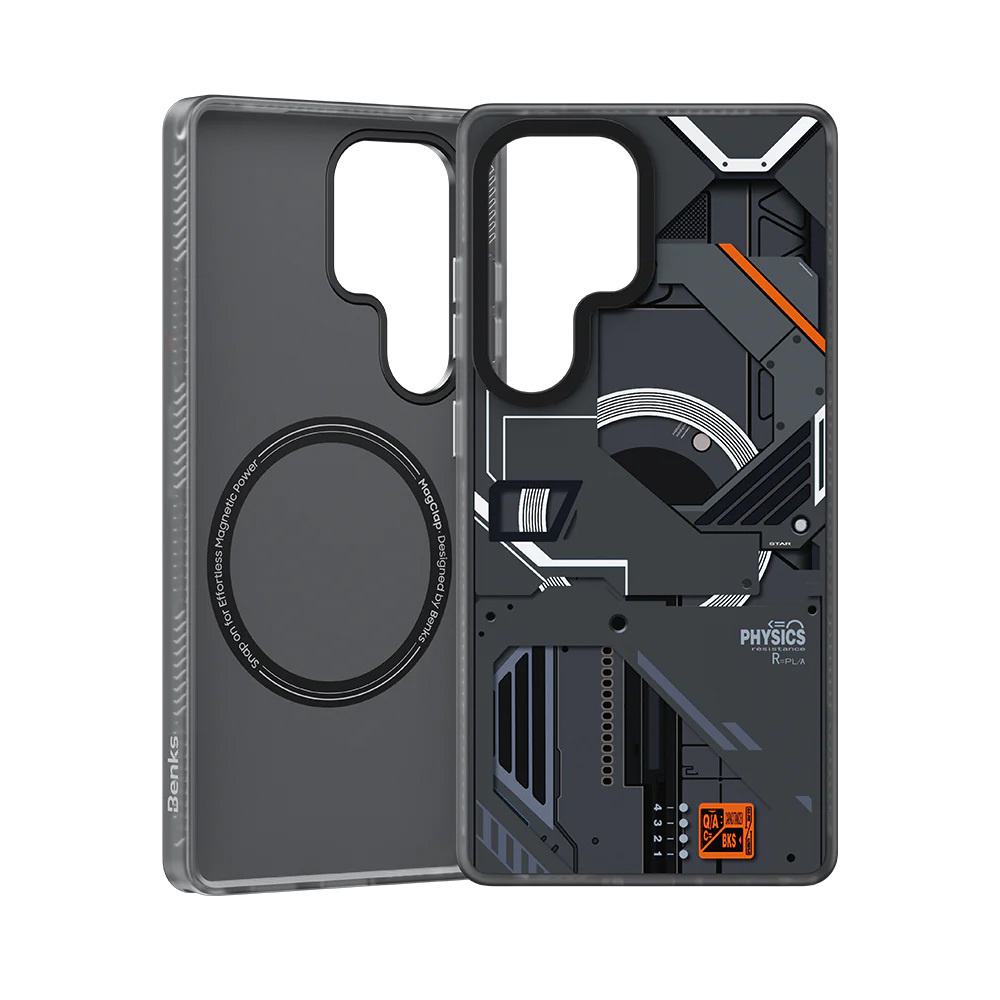 Etui Benks Mecha Galaxy S25 Ultra przód