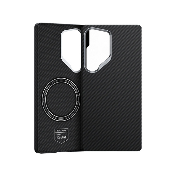 Etui Benks Magnetic Armor Kevlar czarne do Samsung Galaxy S25