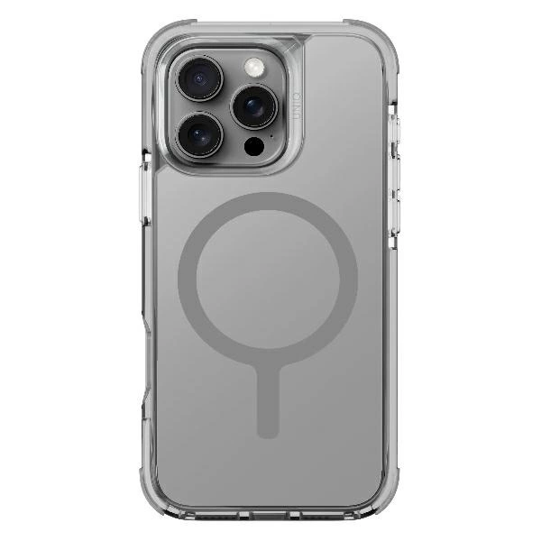 Etui UNIQ Combat Magclick Charging na iPhone 16 Pro Max - szare