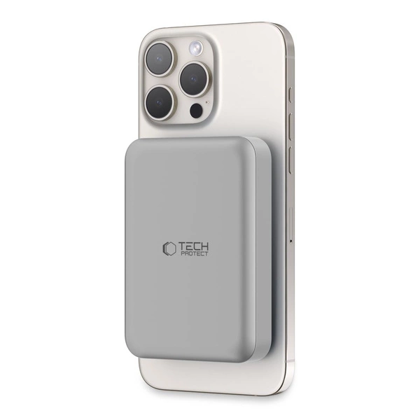 Powerbank Tech-Protect PB11 LifeMag MagSafe 10000mAh - Tytanowy