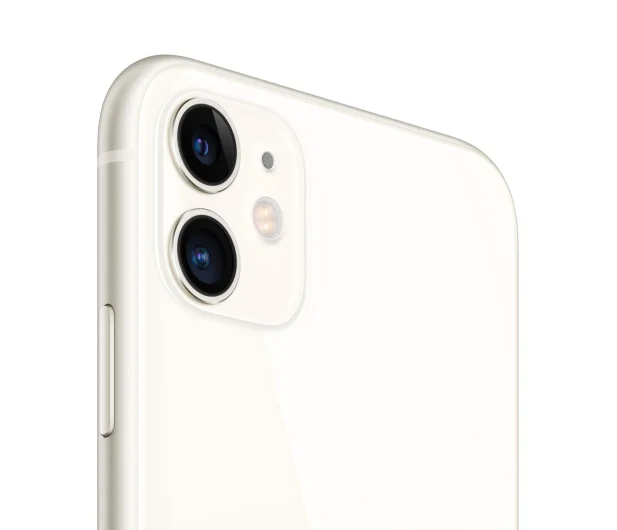 Apple iPhone 11 - Biały - Bok