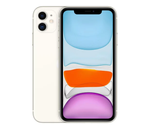 Apple iPhone 11 - Biały - Tył