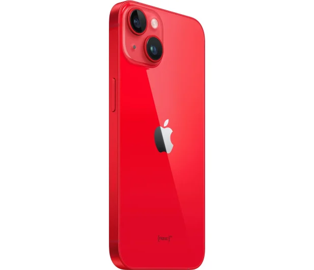 iPhone 14 (Product Red) - widok z tyłu