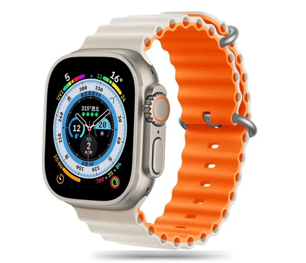 Pasek Tech-Protect Iconband Pro Starlight/Orange na Apple Watch