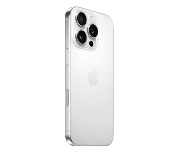 iPhone 16 Pro Max White Titanium back view