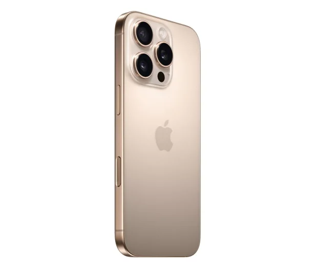 iPhone 16 Pro Desert Titanium - widok z tyłu