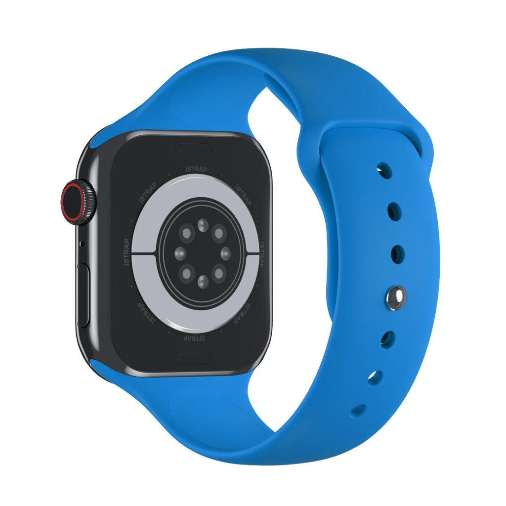 Pasek Sport Band Surfblue na nadgarstku