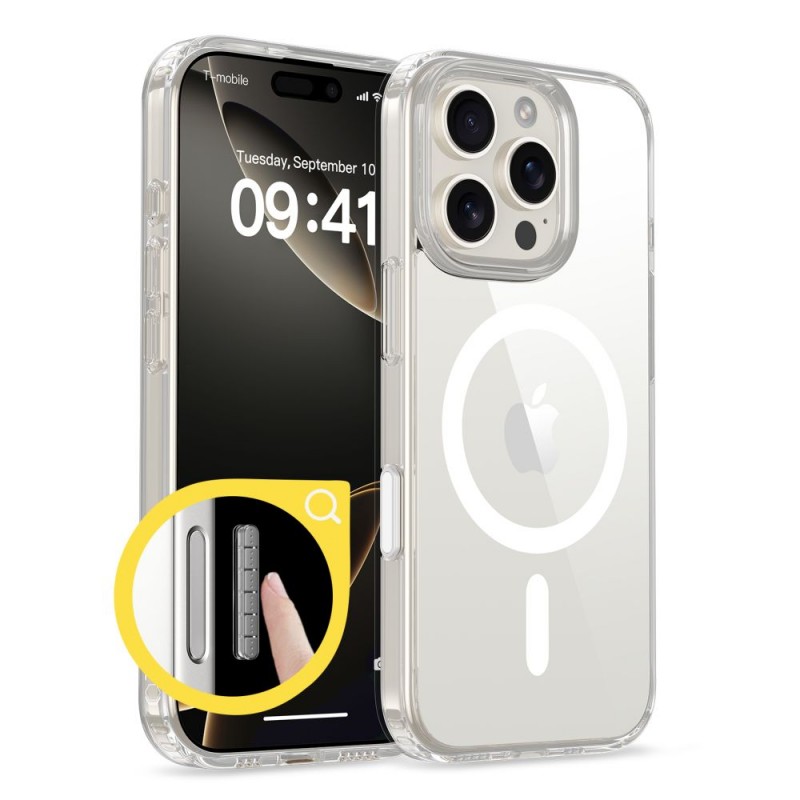 Tech-Protect FlexAir Hybrid Clear MagSafe iPhone 16 Pro Max