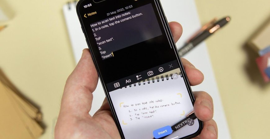 iPhone: rozpoznaj tekst i wklej go do Notatek