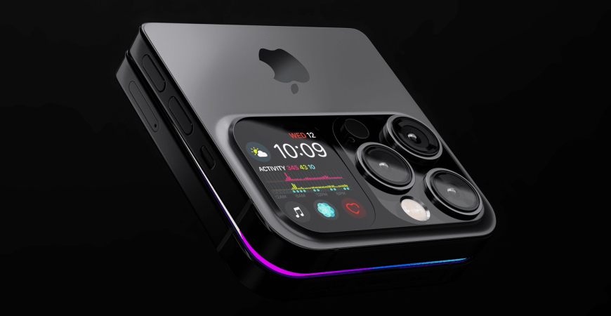 Składany iPhone z Touch ID powróci w 2026 roku