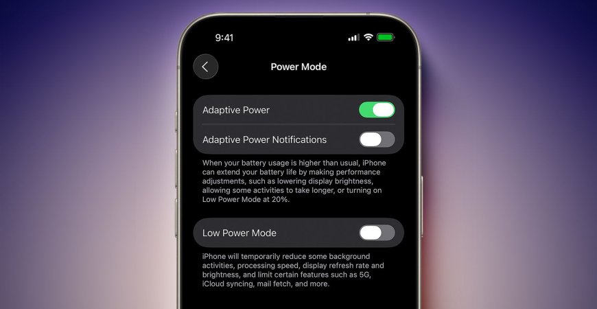 iPhone 17 z Adaptive Power i iOS 26 – wszystko o baterii