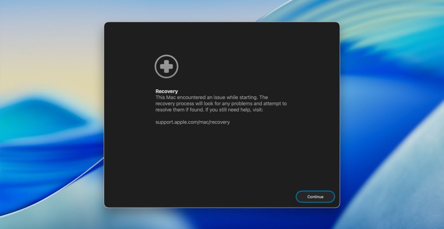 macOS Tahoe – Recovery Assistant w naprawie Maca