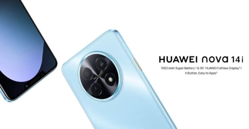 Huawei Nova 14i: Bateria 7000 mAh, 6,95″ i Snapdragon 680 – specyfikacja | Smartfonstudio.pl