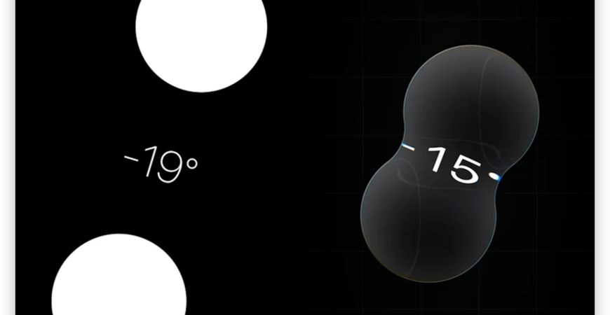 iOS 26.2 – efekt Liquid Glass w Aplikacji Miernik