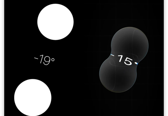iOS 26.2 – efekt Liquid Glass w Aplikacji Miernik