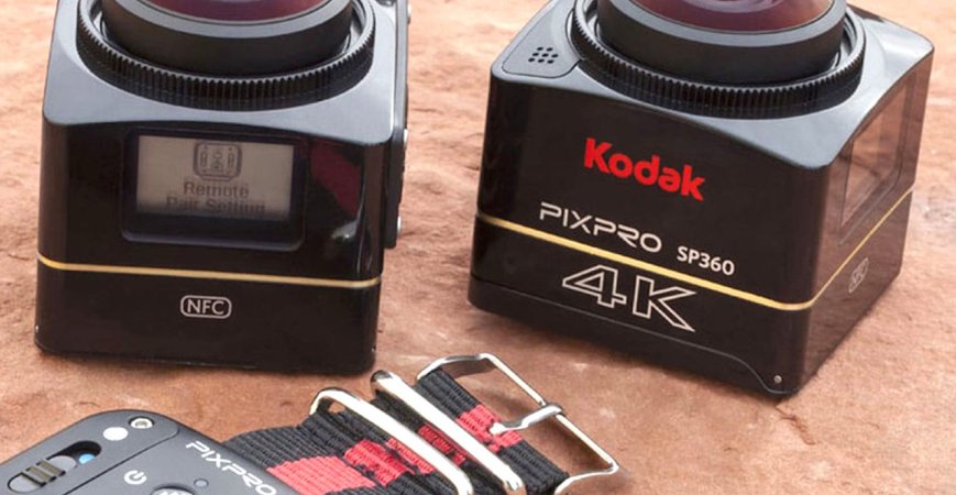 Kodak Pixpro SP360 4K – tania kamera 3D do VR