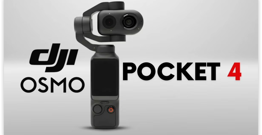 DJI Osmo Pocket 4 – podwójna kamera dla wlogerów