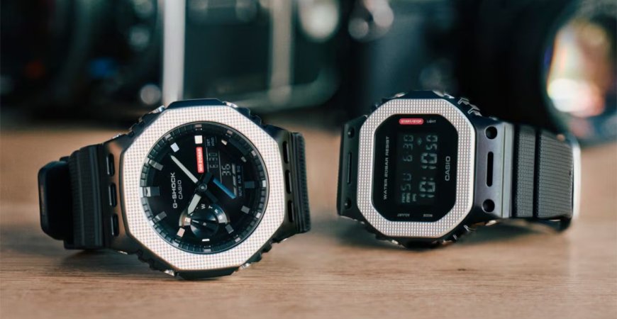 Casio G-Shock Modern Industrial – metalowy bezel i styl