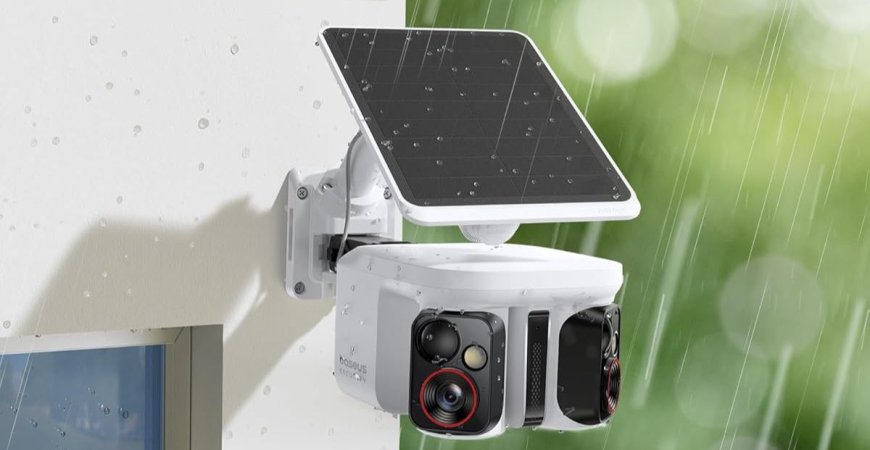 Kamera zewnętrzna Baseus X1 Pro – solarna, Dual-Tracking