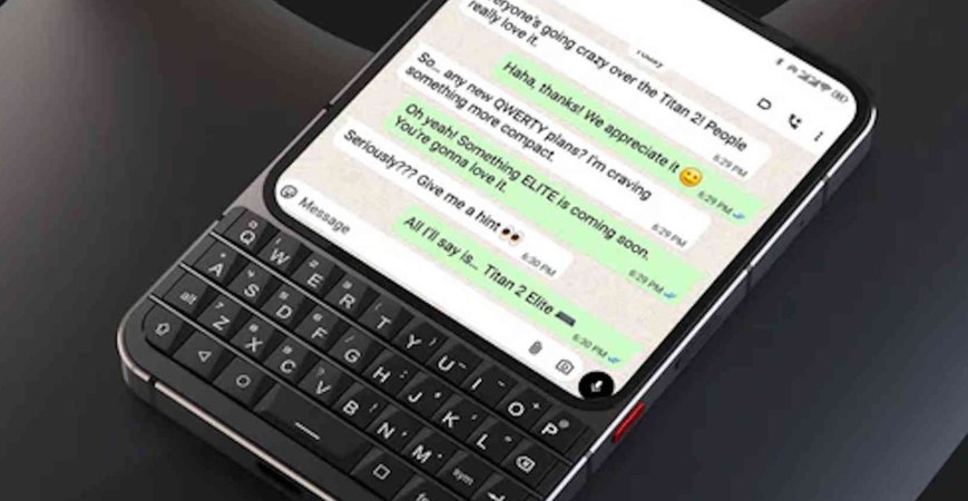 Smartfon z klawiaturą fizyczną – Titan 2 Elite i powrót QWERTY