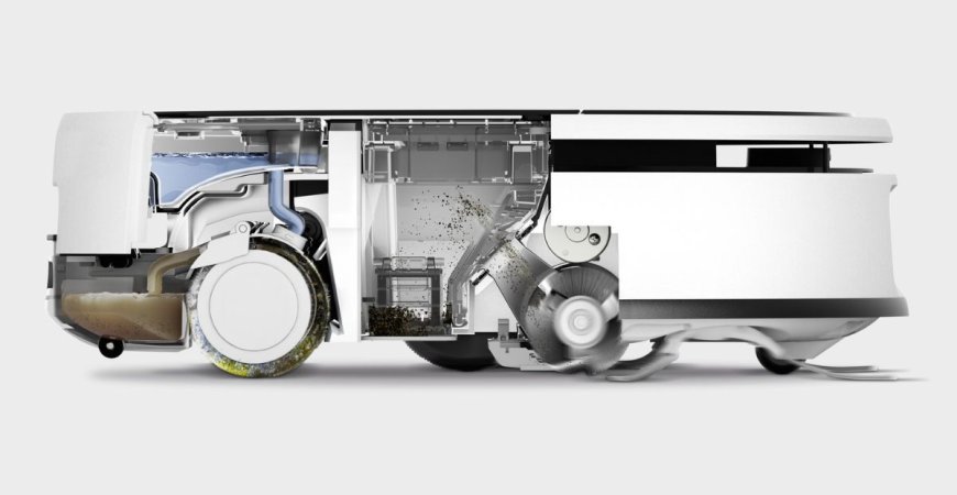 Robot odkurzający z mopem rolkowym Kärcher RVF 7