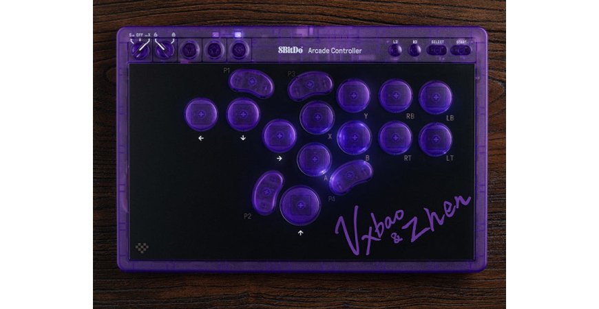 8BitDo Arcade Controller – leverless kontroler arcade