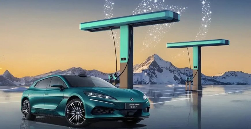 Szybkie ładowanie samochodów elektrycznych BYD