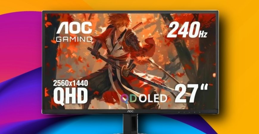 Monitor QD-OLED AOC za 1095 zł? Sprawdź okazję