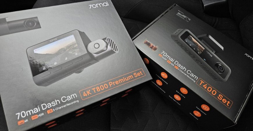 Kamerki samochodowe 70mai – T400 czy 4K T800?